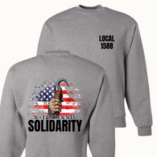 Load image into Gallery viewer, ILA Solidarity - Local 1588 - Adult Sizes - Tees, Crewnecks & Hoodies
