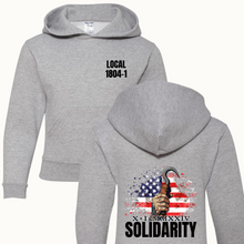 Load image into Gallery viewer, ILA Solidarity - Local 1804-1 - Youth Sizes - Tees, Crewnecks & Hoodies