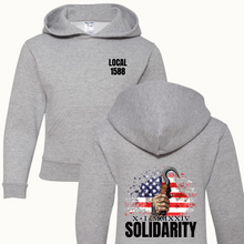 Load image into Gallery viewer, ILA Solidarity - Local 1588 - Youth Sizes - Tees, Crewnecks & Hoodies