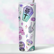 Load image into Gallery viewer, Pastel Goth Skinny Tumbler - A+A Custom Crafts