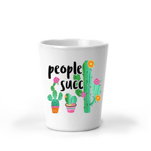 Load image into Gallery viewer, People Succ Cactus Shot Glass - A+A Custom Crafts