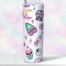 Load image into Gallery viewer, Pastel Goth Skinny Tumbler - A+A Custom Crafts