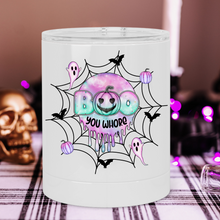Load image into Gallery viewer, Boo Lowball Tumbler - A+A Custom Crafts
