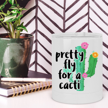 Load image into Gallery viewer, Pretty Fly for a Cacti Cactus Lowball Tumbler - A+A Custom Crafts