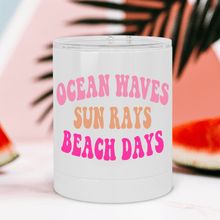 Load image into Gallery viewer, Beach Days Lowball Tumbler - A+A Custom Crafts