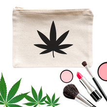 Load image into Gallery viewer, Pot Leaf Cosmetic Bag - A+A Custom Crafts
