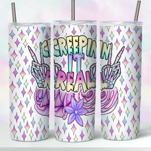 Load image into Gallery viewer, Creepin it Real Skinny Tumbler - A+A Custom Crafts