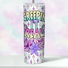Load image into Gallery viewer, Creepin it Real Skinny Tumbler - A+A Custom Crafts