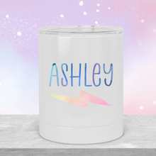 Load image into Gallery viewer, Humans Aren't Real Alien Lowball Tumbler - A+A Custom Crafts