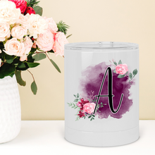 Load image into Gallery viewer, Personalized Floral Lowball Tumbler - A+A Custom Crafts