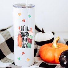 Load image into Gallery viewer, Pumpkin Spice and Everything Nice Skinny Tumbler