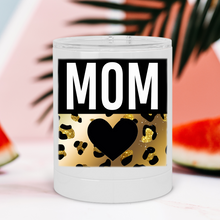 Load image into Gallery viewer, Hot Mama Leopard Print Lowball Tumbler - A+A Custom Crafts