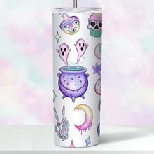 Load image into Gallery viewer, Pastel Goth Skinny Tumbler - A+A Custom Crafts