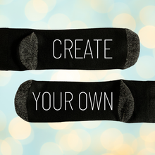 Load image into Gallery viewer, Create Your Own Novelty Socks - A+A Custom Crafts