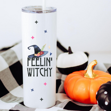 Load image into Gallery viewer, Bad Witch Vibes Skinny Tumbler
