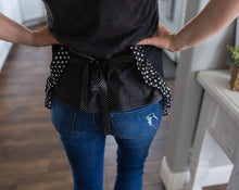 Load image into Gallery viewer, Personalized Ruffle Apron - Custom Womens Apron - Bridal Shower Gift - Mothers Day Gift - Gift for Her - Gifts for Cooks - Gifts for Bakers