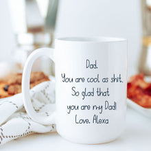 Load image into Gallery viewer, Dad of the Year, Funny Mugs, Personalized Gift, First Fathers Day Gift, New Dad Gift, Gift for Dad, Christmas Gift, Stocking Stuffer
