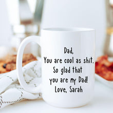 Load image into Gallery viewer, Best Dad Ever, Coffee Mug, Funny Mugs, Personalized, First Fathers Day Gift, New Dad Gift, Gift for Him, Christmas Gift, Stocking Stuffer