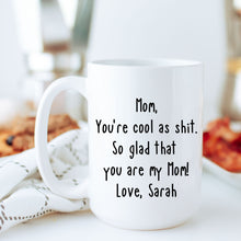 Load image into Gallery viewer, Best Mom Ever, Mom Coffee Mug, Funny Mugs, Personalized Coffee Mug, First Mothers Day Gift, New Mom Gift, Christmas Gift, Stocking Stuffer
