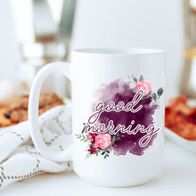 Load image into Gallery viewer, Good Morning, Fuck Off, Floral, Funny Mugs, Best Friend Gifts,
