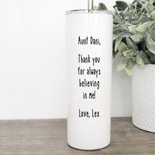 Load image into Gallery viewer, Best Mom Ever, Personalized Tumbler, Tumbler with Straw, New Mom Gift, Mothers Day Gift,