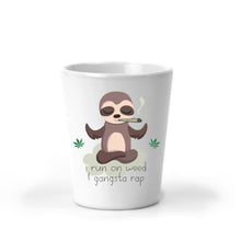 Load image into Gallery viewer, Weed, Marijuana, Shot Glasses, Sloth Gifts, Stoner Gifts, Weed Accessories, Best Friend Gift, Christmas Gift, Stocking Stuffer, Secret Santa