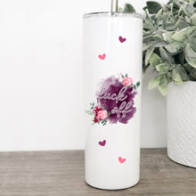 Load image into Gallery viewer, Fuck Off, Floral, Tumbler with Straw, Funny Mugs, Best Friend Birthday Gifts,