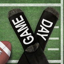 Load image into Gallery viewer, Game Day, Funny Socks, Football Gifts, Boyfriend Gift, Stocking Stuffers For Men