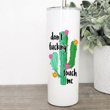Load image into Gallery viewer, Cactus, Succulents, Tumbler With Straw, Personalized Tumbler, Best Friend Birthday Gifts,