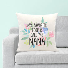 Load image into Gallery viewer, Personalized Pillow Cases, Throw Pillows, Christmas Gifts, Grandma Gift,