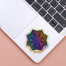 Load image into Gallery viewer, Mandala Sticker, Feminist Stickers, Adult Stickers, Best Friend Birthday Gift,