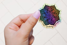 Load image into Gallery viewer, Mandala Sticker, Feminist Stickers, Adult Stickers, Best Friend Birthday Gift,
