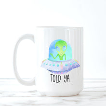 Load image into Gallery viewer, Alien, UFO, Space Mug, Best Friend Birthday Gifts