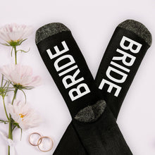 Load image into Gallery viewer, Bride Socks, Wedding Socks, Bride Gift, Unique Bridal Shower Gifts, Engagement Gifts,