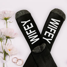 Load image into Gallery viewer, Bride Socks, Wedding Socks, Bride Gift, Unique Bridal Shower Gifts, Engagement Gifts,