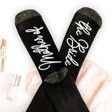 Load image into Gallery viewer, Bridal Party Socks, Wedding Socks, Bridesmaid Gifts, Bridesmaid Proposal,
