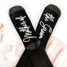 Load image into Gallery viewer, Bridal Party Socks, Wedding Socks, Bridesmaid Gifts, Bridesmaid Proposal,
