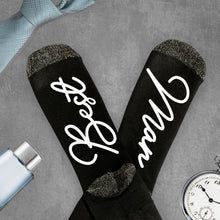 Load image into Gallery viewer, Groomsmen Socks, Wedding Socks, Groomsmen Gifts, Best Man Proposal