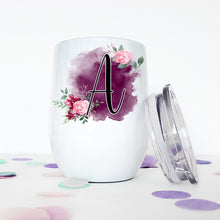 Load image into Gallery viewer, Personalized Wine Tumbler, Custom Wine Glass, Best Friend Gifts, 21st Birthday Gift for Her,