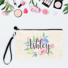 Load image into Gallery viewer, Personalized Makeup Bag, Cosmetic Bag, Daughter Gift, Future Daughter in Law Gift,