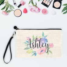 Load image into Gallery viewer, Personalized Makeup Bag, Cosmetic Bag, Daughter Gift, Future Daughter in Law Gift,