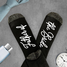 Load image into Gallery viewer, Groomsmen Socks, Wedding Socks, Groomsmen Gifts, Best Man Proposal