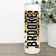 Load image into Gallery viewer, MILF, Leopard, Animal Print, Tumbler with Straw, New Mom Gift, Mom Birthday Gift, Mothers Day Gift,