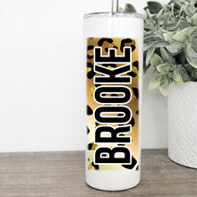 Load image into Gallery viewer, MILF, Leopard, Animal Print, Tumbler with Straw, New Mom Gift, Mom Birthday Gift, Mothers Day Gift,