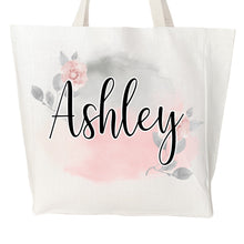 Load image into Gallery viewer, Personalized Tote Bag, Reusable Grocery Bag, New Mom Gift, Mom Birthday Gift,