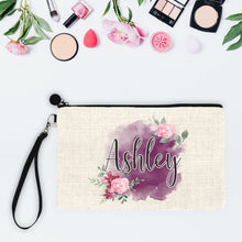 Load image into Gallery viewer, Personalized Makeup Bag, Cosmetic Bag, Daughter Gift, Future Daughter in Law Gift,