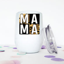 Load image into Gallery viewer, Custom Wine Tumbler, Leopard Print, Wine Glasses, Best Friend Birthday Gifts, 21st Birthday Gift for Her,