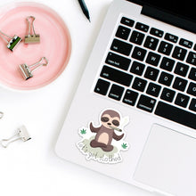 Load image into Gallery viewer, Sloth, Laptop Stickers, Stoner Gifts, Best Friend Birthday Gifts