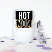 Load image into Gallery viewer, Custom Wine Tumbler, Leopard Print, Wine Glasses, Best Friend Birthday Gifts, 21st Birthday Gift for Her,