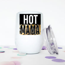 Load image into Gallery viewer, Custom Wine Tumbler, Leopard Print, Wine Glasses, Best Friend Birthday Gifts, 21st Birthday Gift for Her,